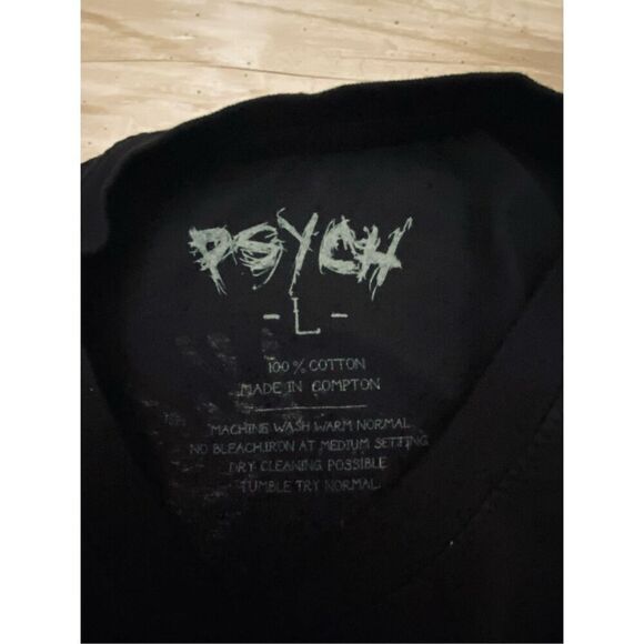 Psych T-Shirt Better Off Dead Black Men’s Size Large - Picture 4 of 4